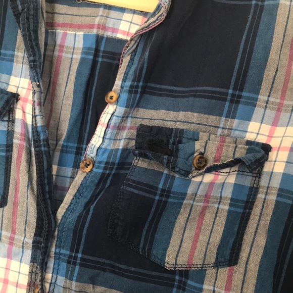 Abercrombie Plaid Long Sleeve Shirt - Picture 2 of 3